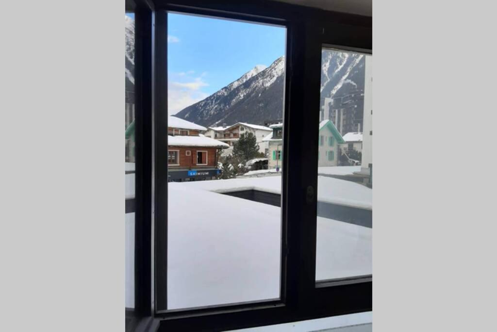 Chamonix Centre - Wifi - Parking - Res Aiguille Du Midi Lägenhet Exteriör bild